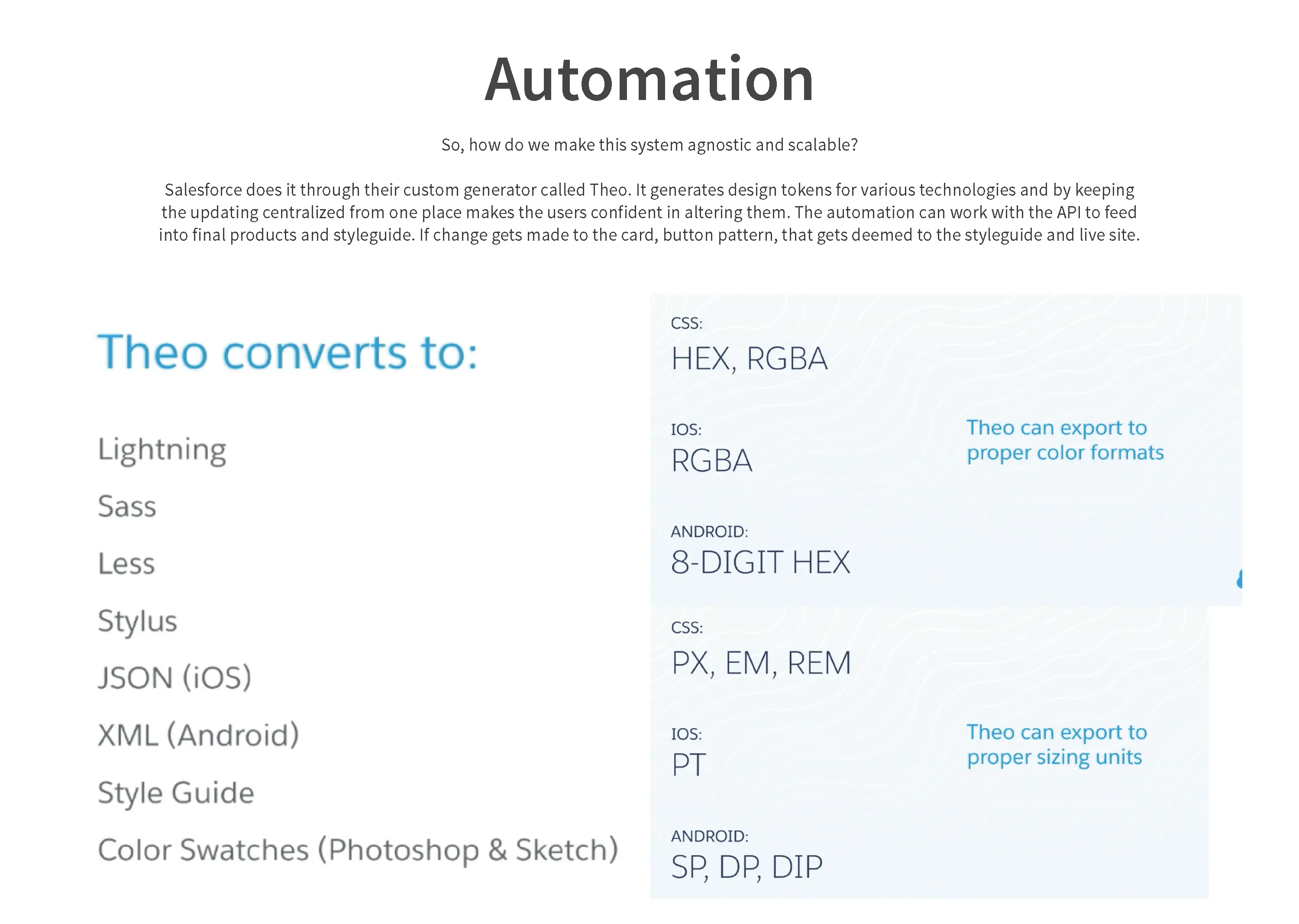 Element451 design system documentation and usage guidelines